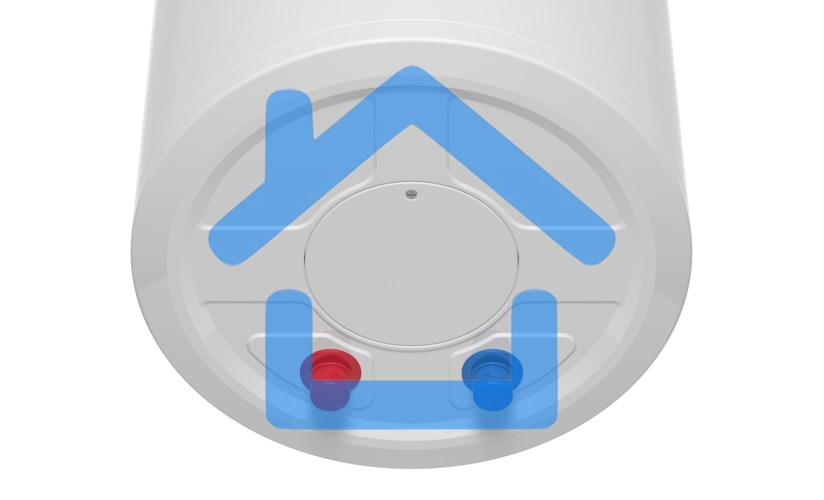 Водонагреватель Thermex Solo 30 V 2кВт 30л электрический настенный