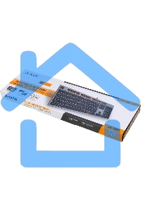 Клавиатура A4Tech KV-300H серый/черный USB slim