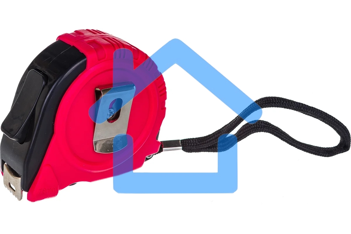Рулетка MATRIX Rubber, 5 м х 19 мм, обрезиненный корпус 31002