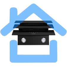 Вытяжка наклонная Maunfeld Manchester Light 60 черная, 60 см, 1000 куб. м/ч, 63 дБ