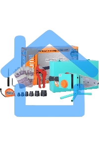 Аппарат для сварки пластиковых труб Sturm TW7219 1900Вт 6 насадок 20-63мм кейс металл.