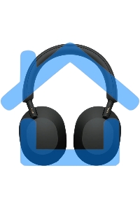 Гарнитура мониторные Sony WH-1000XM5 1.2м черный беспроводные bluetooth оголовье (WH1000XM5/B)