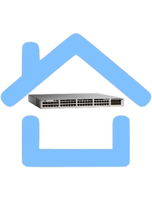 Коммутатор C9300-48P-A Коммутатор Catalyst 9300 48-port PoE+, Network Advantage