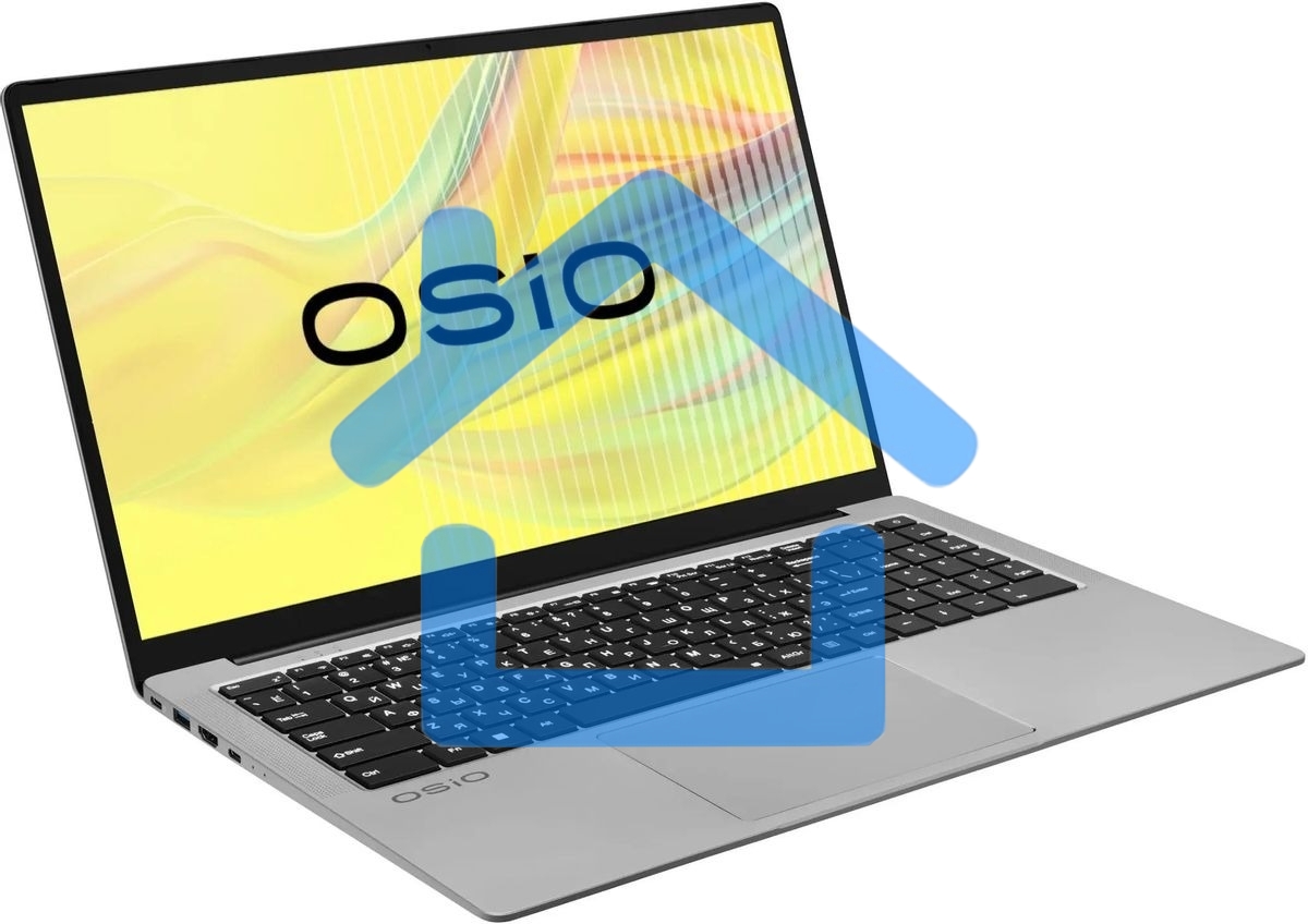 Ноутбук Osio FocusLine F160a-010 серый Ryzen 7 5700U 16Gb SSD1Tb 16.1