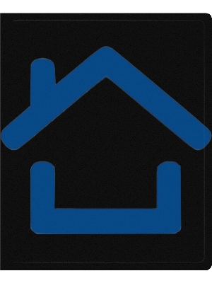 Папка на 2-х кольцах Silwerhof Eco A4, пластик, 0.5мм, черный