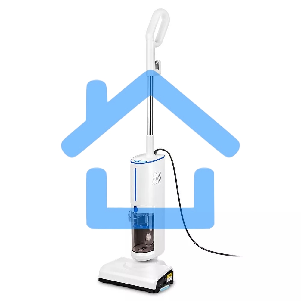 Пылесос паровой Kitfort КТ-5157-3 1000Вт белый/синий