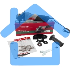 Углошлифовальная машина Интерскол УШМВ-125/1700Э 1700Вт 10000об/мин рез.шпин.:M14 d=125мм (912.0.0.40)