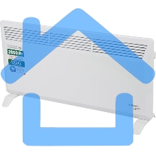 Конвектор Engy EN-2000 Modern, белый, 2000 Вт, 25 м2, термостат