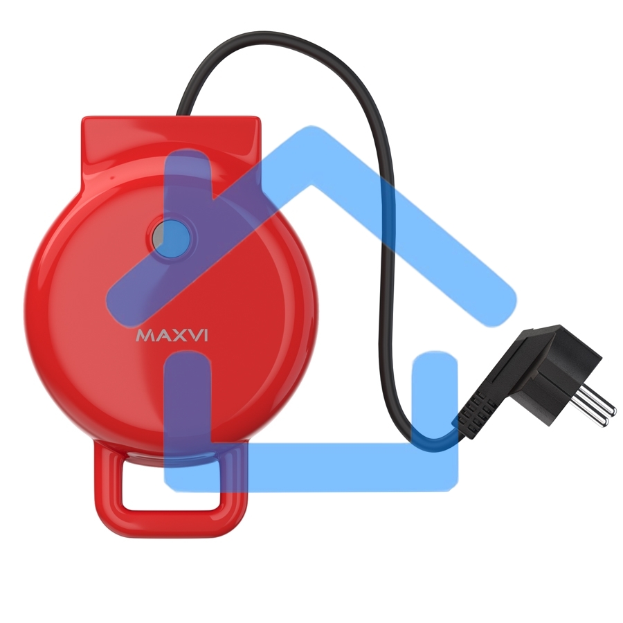 Вафельница для венских вафель Maxvi SM552P красный