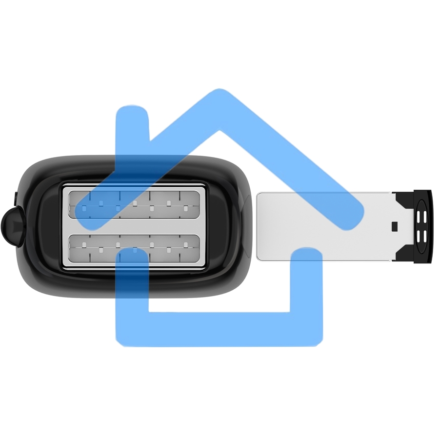 Тостер Maxvi KT723P черный