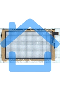 Сенсорное стекло (тачскрин) Micromax Canvas Tab P480. черное