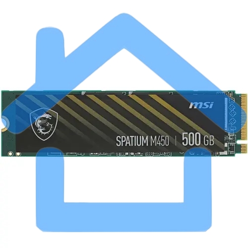 Накопитель SSD MSI 500Gb SPATIUM M371 M.2(22x80мм), NVMe, PCIe 3.0 x4, 3D TLC, R/W 2200/1150, IOPs 60 000/200 000, TbW 110, DWPD 0.12