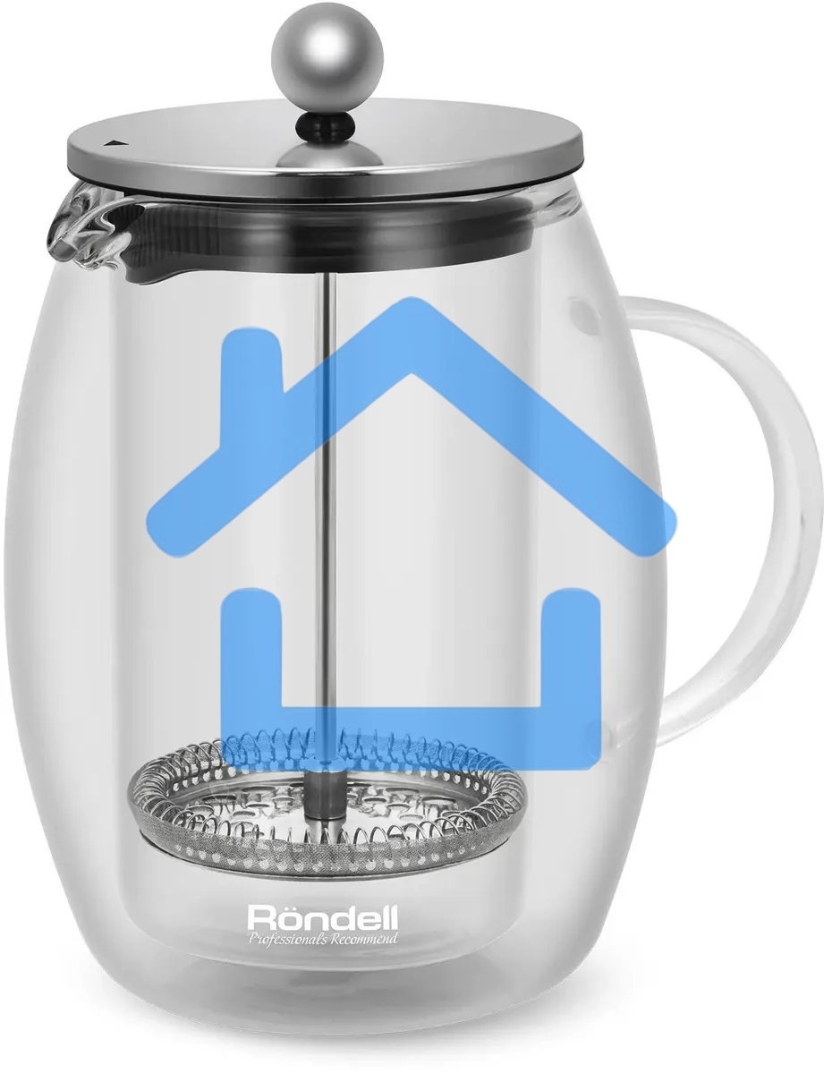Френч-пресс с двойными стенками 0,6 л Rondell RDS-1821 Calypso