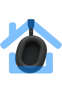 Гарнитура мониторные Sony WH-1000XM5 1.2м черный беспроводные bluetooth оголовье (WH1000XM5/B)