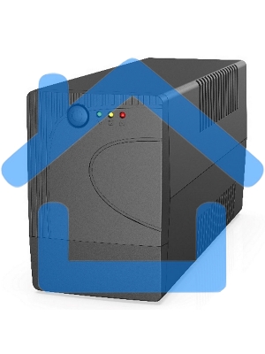 Источник бесперебойного питания (ИБП) Raskat HI-850VA 850VA, 510Вт, 2хIEC320