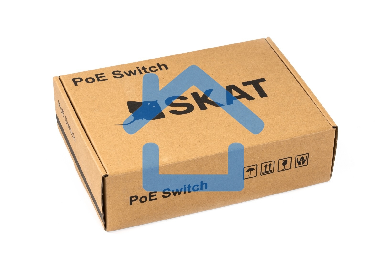 Коммутатор SKAT PoE-4E-1G-1S PoE Plus 60Вт порты: 4-Ethernet 1-Uplink 1-SFP