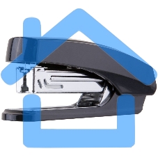 Степлер Deli E0238 N10 (12 листов) встроенный антистеплер, ассорти, 50 скоб, коробка