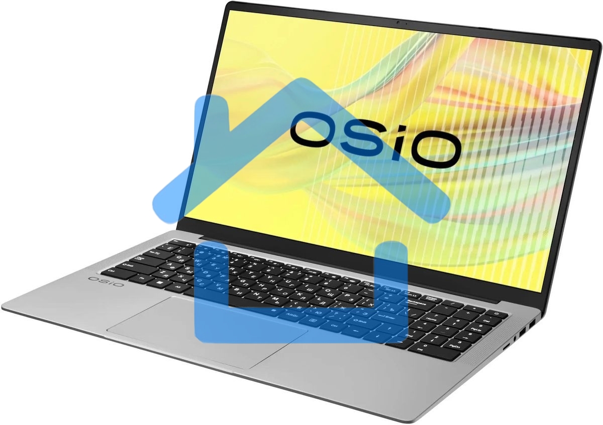 Ноутбук Osio FocusLine F160a-010 серый Ryzen 7 5700U 16Gb SSD1Tb 16.1