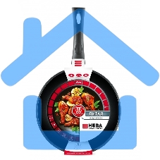 Сковорода НЕВА МЕТАЛЛ ПОСУДА L08120i 20 литая Индукция н/р