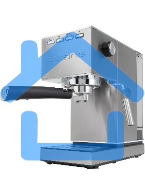 Кофеварка рожковая Polaris PCM 1542E Adore Crema нержавеющая сталь, исп. кофе - молотый, 1.2 л, 1350 Вт, 15 Бар.