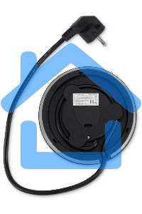 Чайник электрический Hyundai HYK-G8406 1.7л. 2200Вт прозрачный/черный (корпус: нержавеющая сталь)