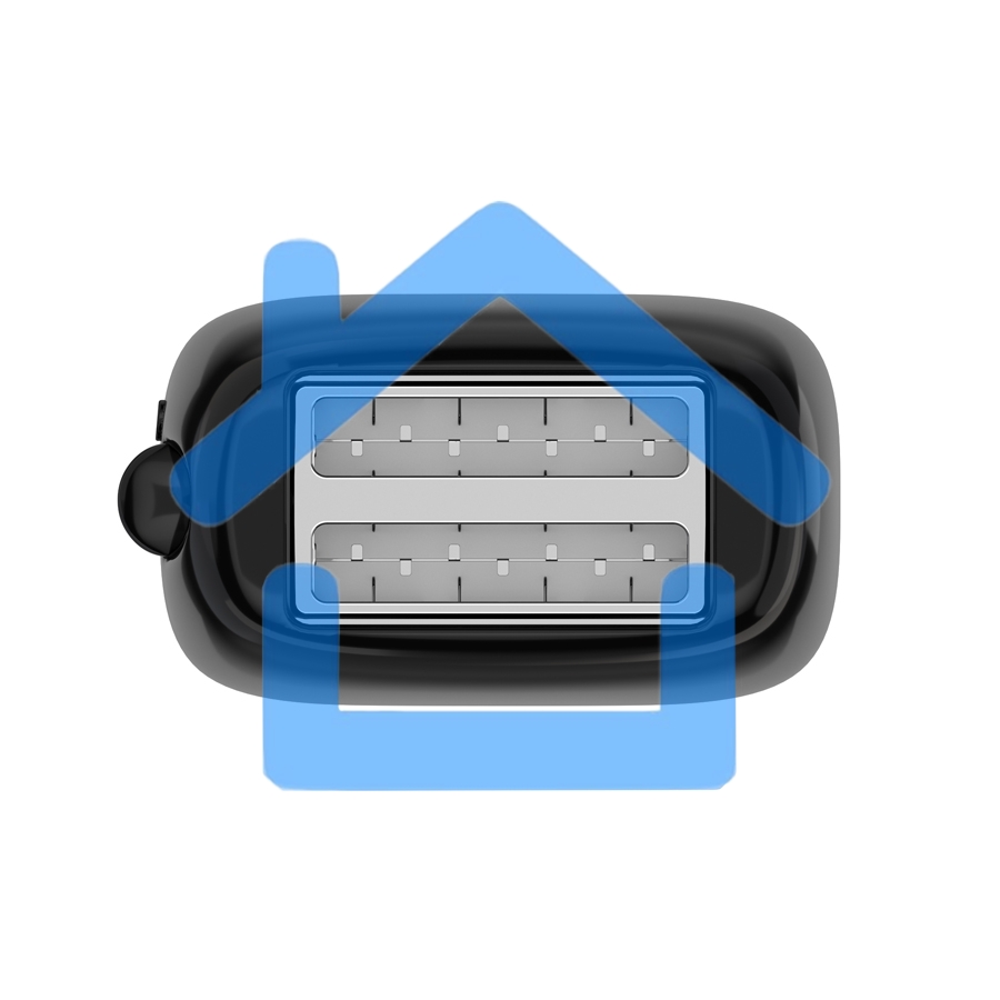 Тостер Maxvi KT723P черный