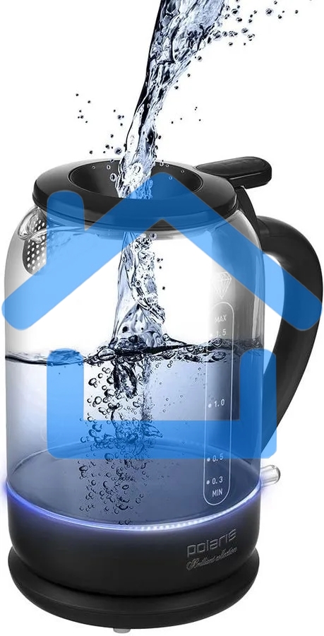 Чайник электрический Polaris PWK1753CGL черный Чайник стекло