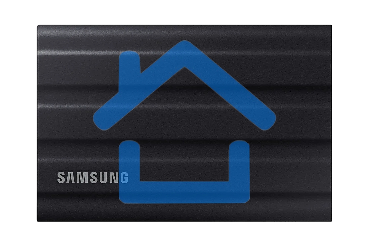 Твердотельный диск 1TB Samsung T7 Shield MU-PE1T0S/WW, V-NAND, USB 3.2 Gen 2 Type-C R/W - 1000/1050 MB/s /EU
