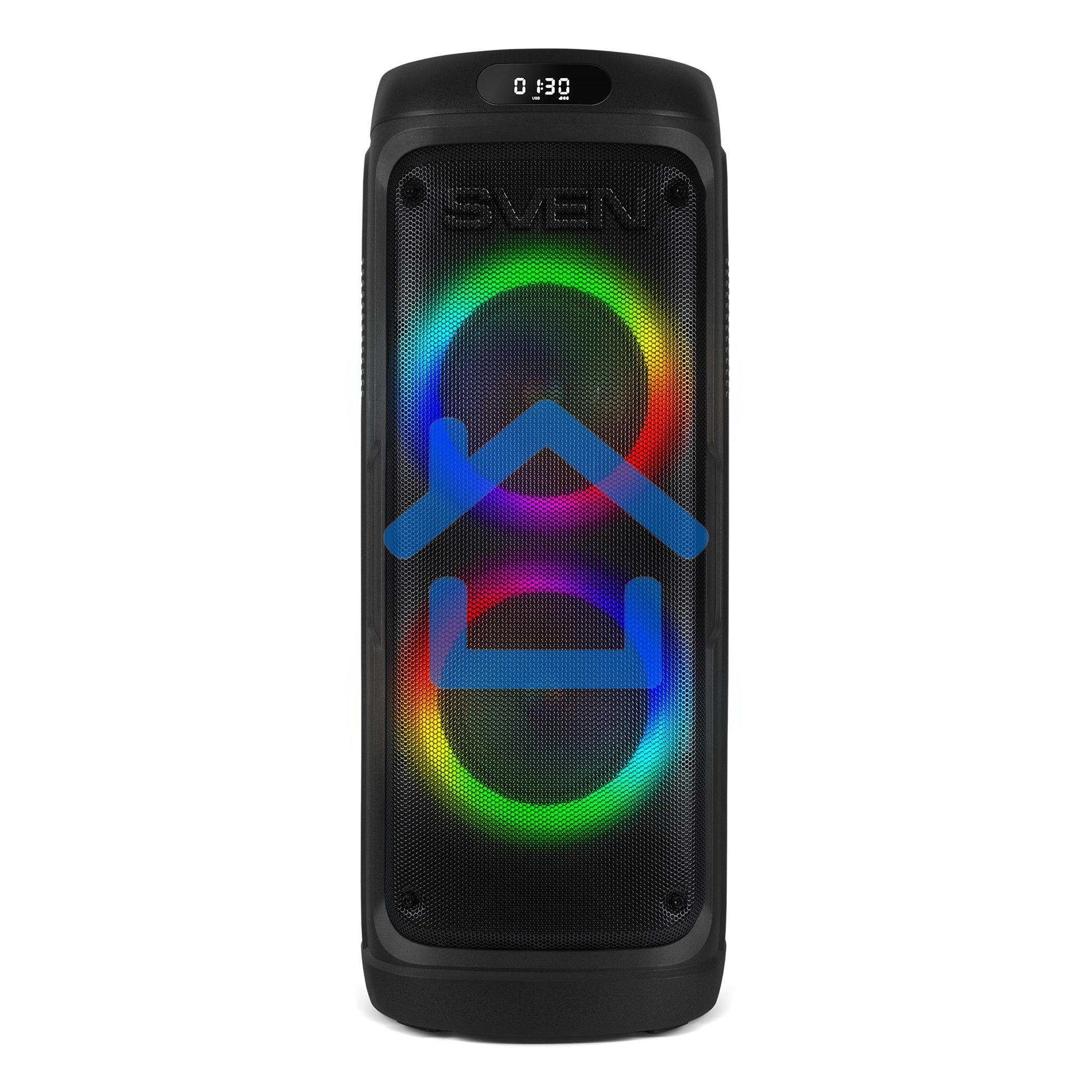 Мобильные колонки Sven PS-770 2.0 черный 2x50W Bluetooth