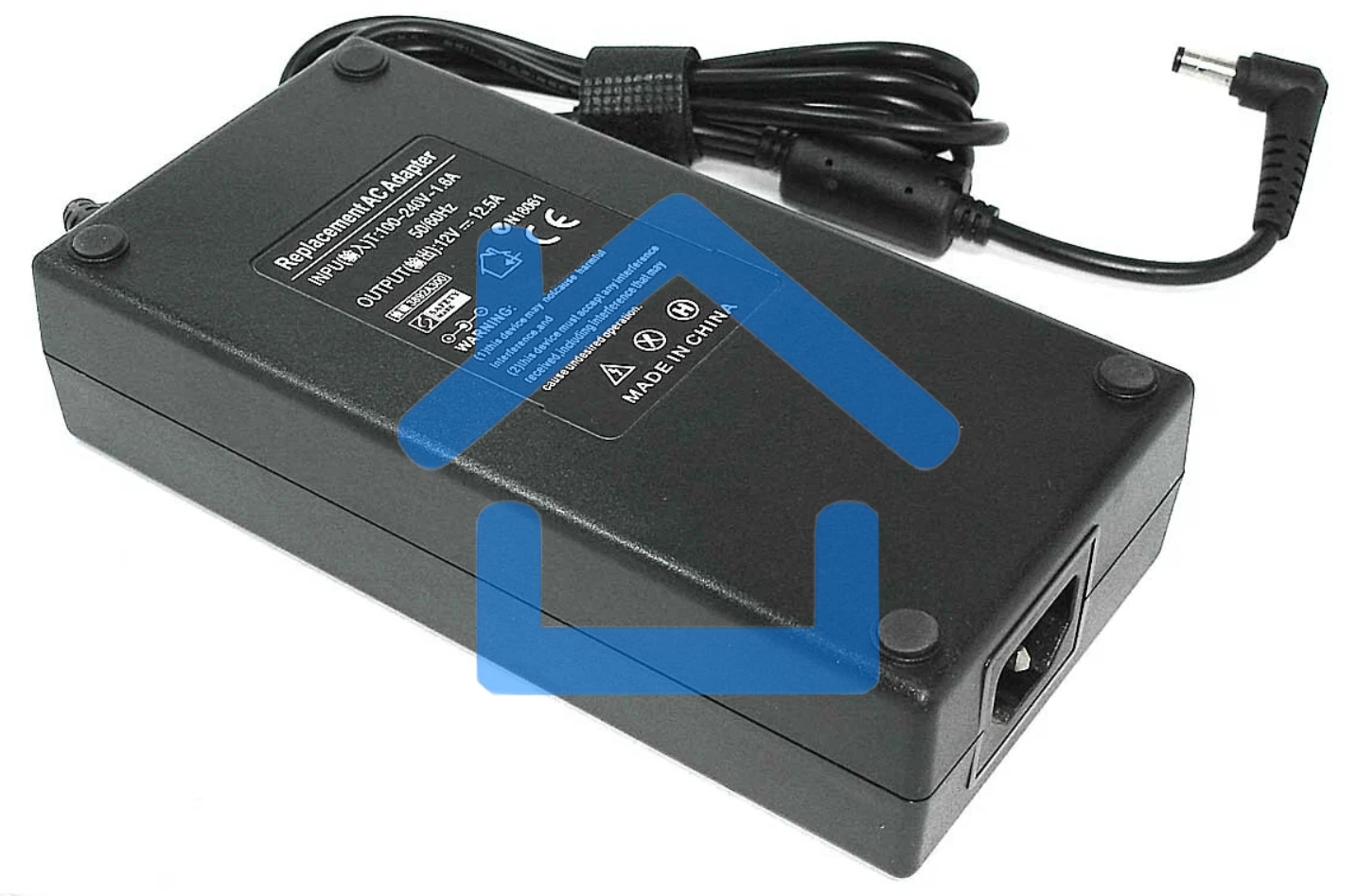 Блок питания для монитора и телевизора LCD 12V 5A (5,5 x 2,5 mm) OEM