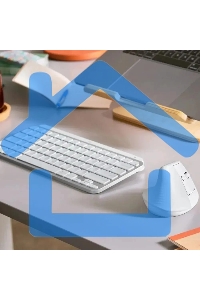 Мышь беспроводная Logitech Lift белый, 4000 dpi, радиоканал, Bluetooth, USB, кнопки - 6