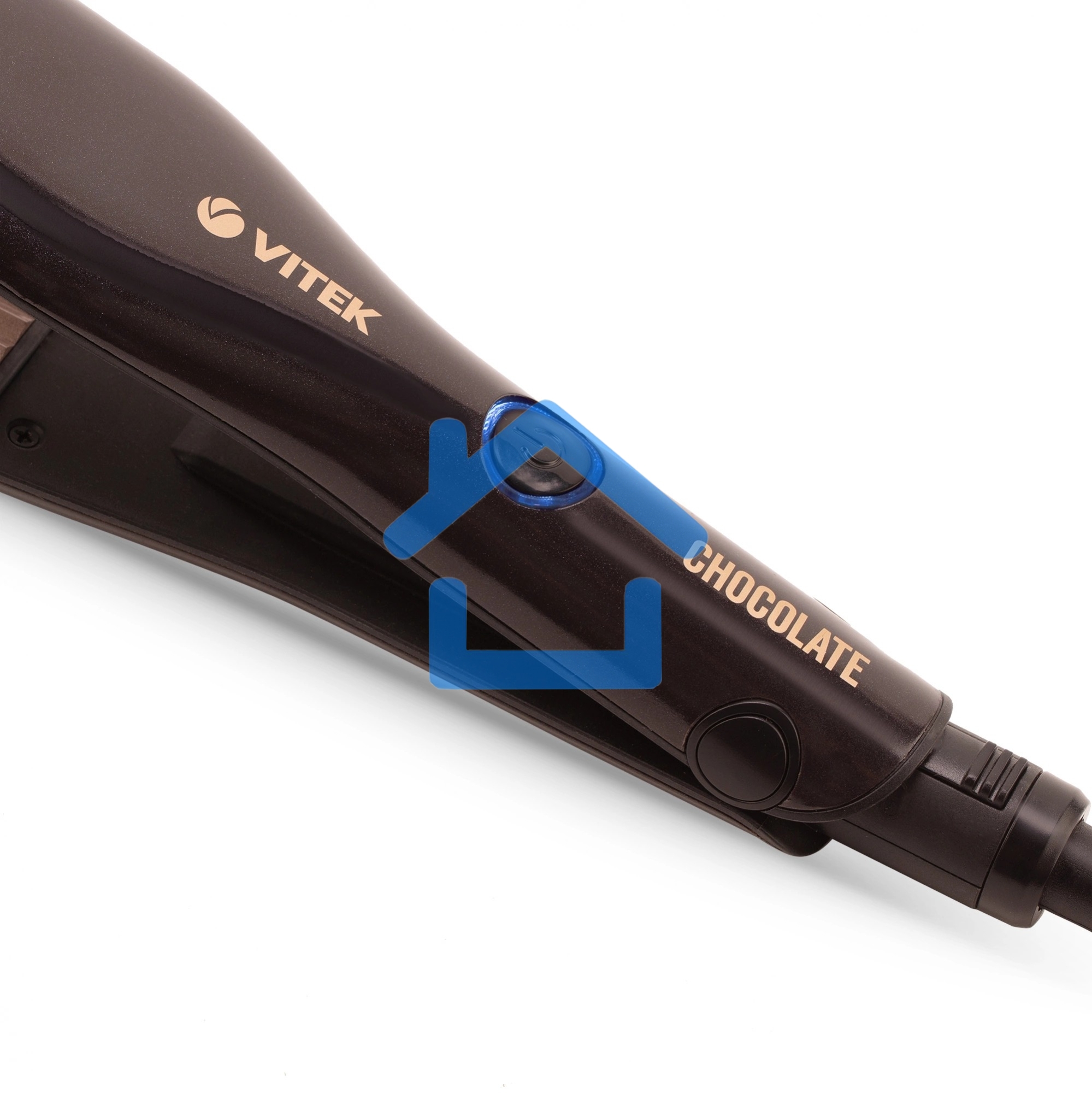 Щипцы Vitek Chocolate VT-2502 62Вт разноцветный макс.темп.:220С покрытие:керамико-турмалиновое