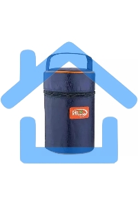 Термос BIOSTAL-АВТО NRP-1000, 1 л, суповой, широкое горло,нерж.,крышка-чашка, чехол