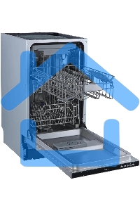 Встраиваемая посудомоечная машина Бирюса DWB-410/6, черный, 44.8 см, 10 компл., 47 дБ, класс A++