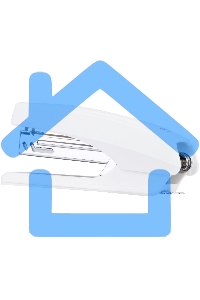 Степлер Deli E0238 N10 (12 листов) встроенный антистеплер, ассорти, 50 скоб, коробка