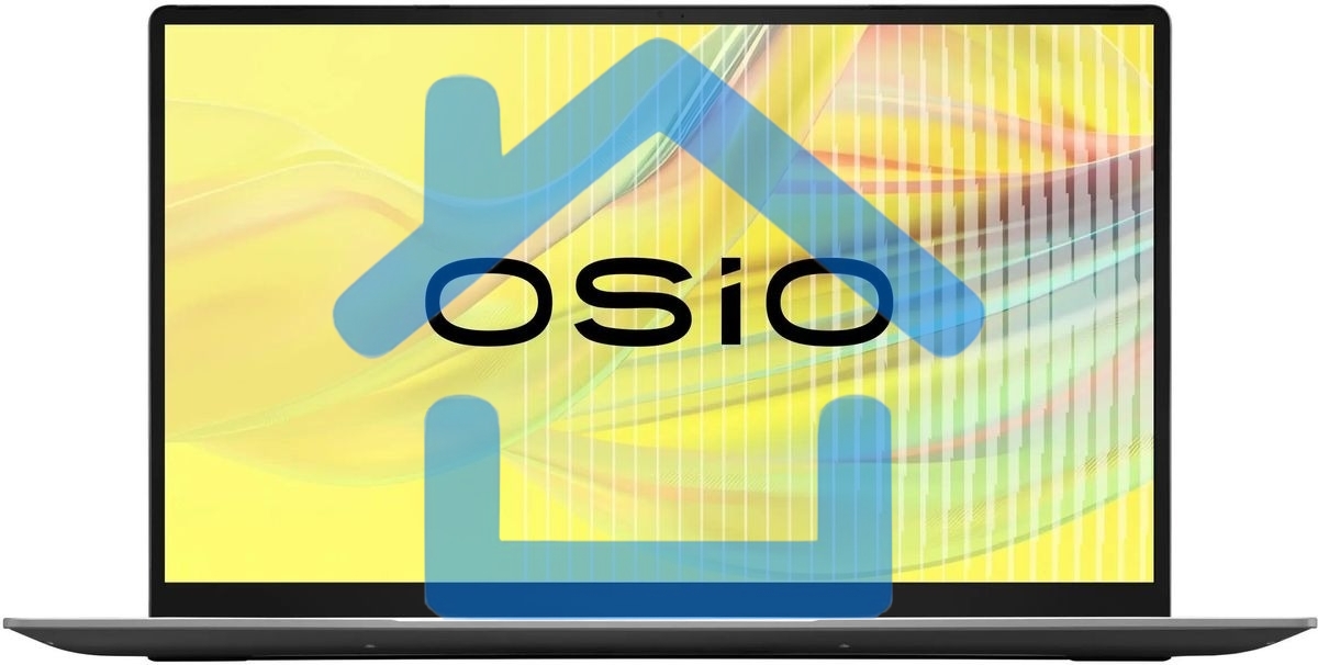 Ноутбук Osio FocusLine F160a-010 серый Ryzen 7 5700U 16Gb SSD1Tb 16.1