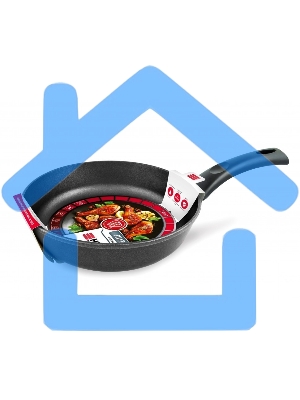 Сковорода НЕВА МЕТАЛЛ ПОСУДА L08120i 20 литая Индукция н/р