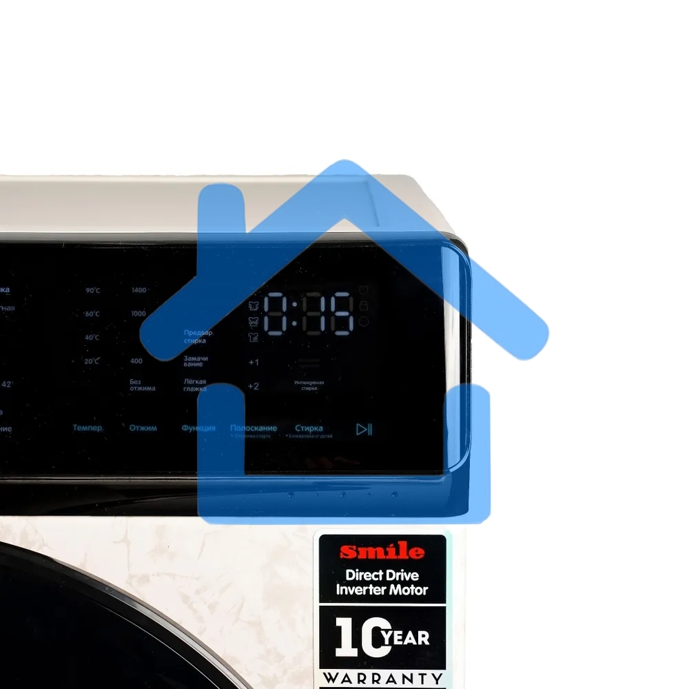 Стиральная машина Smile SWMSW8MB1400 бежевый, загрузка фронтальная 8 кг, 1400 об/мин, класс: А+