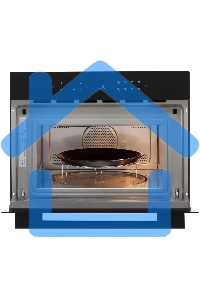 Микроволновая печь встраиваемая Krona ONYX 45H mw BL/BL черный, 38 л, 1000 Вт, переключатели - сенсор