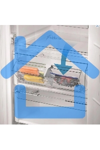 Морозильная камера Indesit DFZ 5175 G серебристый, 250л, 5 ящиков