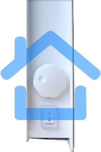 Обогреватель инфракрасный HINTEK IW-07-1 (T), белый, 700 Вт, 7 м2, термостат 04.07.01.214403