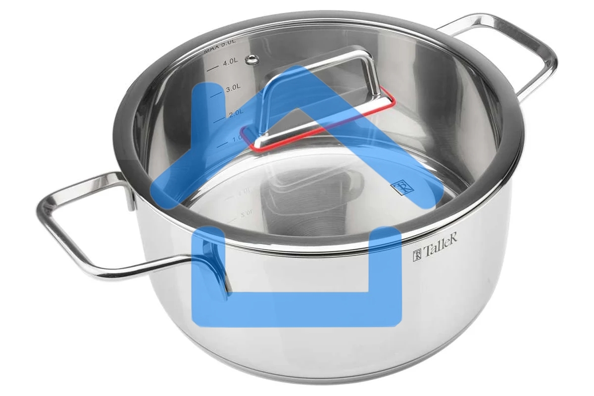 Кастрюля TALLER TR-17274 Тенденси нержавеющая сталь 18/10, 5 л