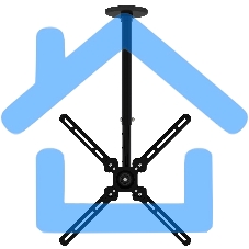 Кронштейн для телевизора Cactus CS-CP07 черный 23