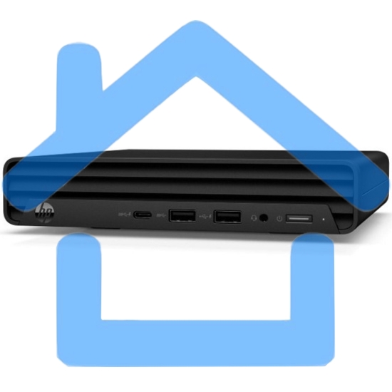 Компьютер HP 260 G9 DM Intel Core i3 1315U(1.2Ghz)/8192Mb/256PCISSDGb/BT/WiFi/war 1y/DOS + USB mouse, En_kbd