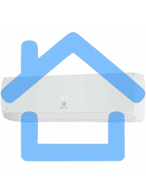 Блок внутренний сплит-системы Electrolux Loft EACS-09HAL/N8/in 9000 BTU, 25 м², 27 дБ, охлаждение, обогрев, белый