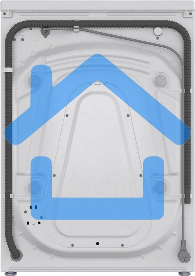 Стиральная машина Gorenje W2NHPI62SCS белый загр.фронтальная макс.: 6 кг 1200об/мин класс: А