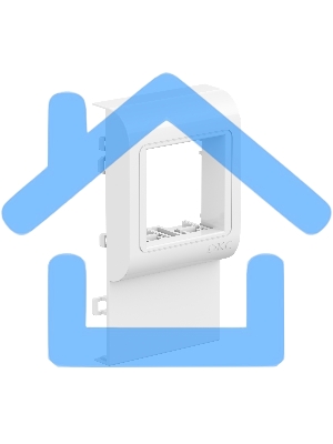 Рамка-суппорт DKC PDA-BN 120 (10463) шириной 120 мм для установки 2-x модулей 