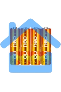 Батарея Deli Rio AAA (4шт) спайка