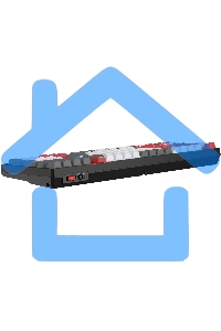 Клавиатура A4Tech Bloody WS98 Naraka механическая беспроводная USB черный/красный (WS98)