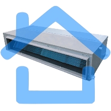 Кондиционер канальный Neoclima NS/NU-48DT3 48000 BTU, 140 м², 42/47 дБ, охлаждение, обогрев